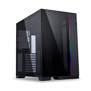lot 1946 image: Lian Li LI PC-O11 Dynamic EVO Black ATX Full Tower Gaming Computer Case - O11DEX