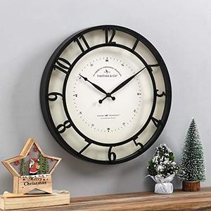 lot 1951 image: FirsTime &amp Co. Kensington Wall Clock, Brown