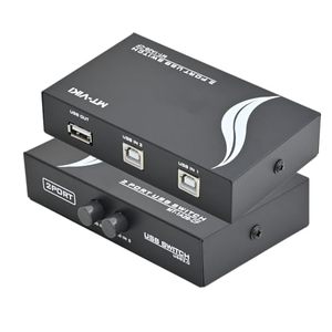 lot 4073 image: OLLGEN 2 Port USB 2.0 Sharing Manual Switch Box Hub 2 PCS Share 1 USB Device for Printer Scanner Camera Keyboard (2 Port)