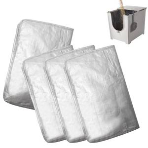 lot 4074 image: 4 Pack Reusable Liners Compatible with Mod Kat Cat Litter Box Flip Litter Liners Type F