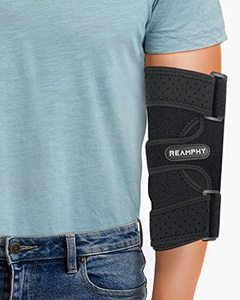 lot 4077 image: Elbow Brace,Comfortable Night Elbow Sleep Support,Elbow Splint, Adjustable Stabilizer with 2 Removable Metal Splints for Cubital Tunnel Syndrome,Tendonitis,Ulnar Nerve,Tennis,Fits for Men and Women