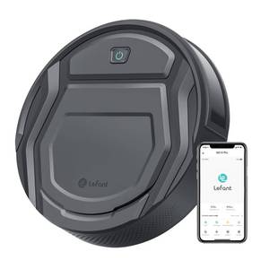 lot 4080 image: Lefant M210 Pro Robot Vacuum Cleaner, Tangle-Free 2200Pa Suction, 120 Min Runtime, Self-Charging Robotic Vacuum, Slim, Quiet, WiFiAPPAlexa, 6 Cleaning Modes Good for Pet Hair, Hard Floors