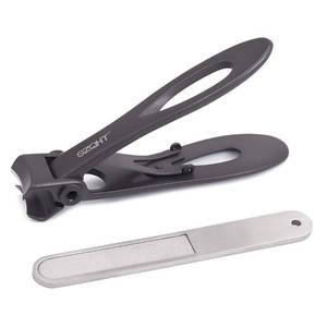 lot 4085 image: SZQHT Ultra Wide Jaw Opening Toenail Clippers Nail Clippers for Thick Nails Cutter for Ingrown Manicure Set,Pedicure Kit,Men & Women (Gray)
