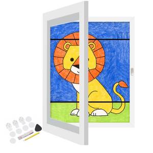 lot 1982 image: Veelot 1 Pack Kids Art Frames Front Opening Changeable Kids Artwork Frames Great for Kids Drawings Storage Frames Children Art Projects Schoolwork Crafts A4 Hanging Art (8.3x11.8 White)