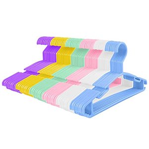 lot 1989 image: GoodtoU Kids Hangers Clothing Kids Plastic Hangers Bulk 60 Pack Toddler Clothes Hangers Infant Toddler Hangers for Closet