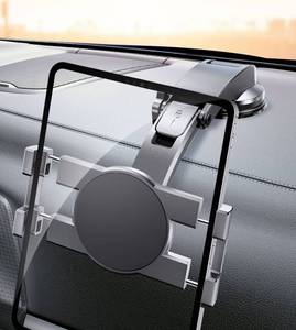 lot 4058 image: eSamcore Dashboard Tablet Holder for Car Suction Cup Car Mount with Large Clamp for All 6-11 Apple iPad Samsung Galaxy Tab Tablet