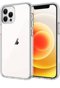 lot 4213 image: JETech Case for iPhone 1212 Pro 6.1-Inch, Non-Yellowing Shockproof Phone Bumper Cover, Anti-Scratch Clear Back (HD Clear)
