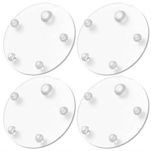 lot 4256 image: Toilet Tank Silicone Flapper Seal for American Standard 7381424-100.0070A Vormax Toilet, 4-Pack