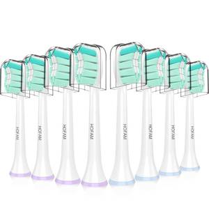 lot 4287 image: Toothbrush Replacement Heads for Philips Sonicare Heads, Electric Brush Head Compatible with Phillips Sonic Care Head, 8 Pack