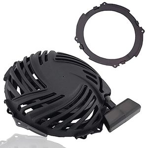 lot 4295 image: ZeeKee 593959 Recoil Pull Starter for Yard Machines 21 140cc 550EX Lawn Mower Complatiple with Briggs Stratton 140cc 550 EX 591139 593961 590588 Cover Diameter 6 34 inches