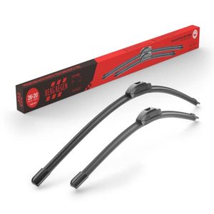 lot 4296 image: OEM Quality Performance Premium windshield wiper blades 26 and 20,All-Season Auto Replacement Wiper Blades,Fit Toyota Camry 2020-2018,Ford Edge 2014-2007,Toyota Highlander 2019-2008 More Cars