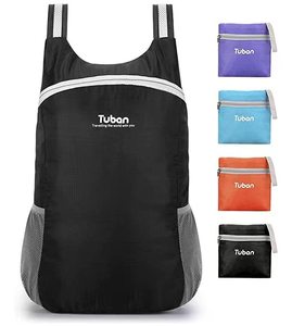 lot 4303 image: tuban Ultra Lightweight Packable Water Resistant Backpack for Travel Camping Outdoor Hiking Daypack