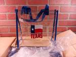 Vinyl Bags with Texas Flag