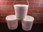 Breast Cancer Awareness Plastic Buckets
