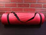 Yoga All Purpose Anti-Tear Extra Thick Exercise Mat W/ Carry Strap