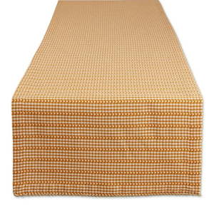 lot 3946 image: Design Imports Farmhouse Gingham Table Runner