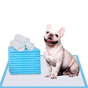 lot 1388 image: IMMCUTE Puppy Pee Pads 22x23-100 Count  Dog Pee Training Pads Super Absorbent & Leak-Proof  Disposable Pet Piddle and Potty Pads for Puppies  Dogs  Doggie Cats  Rabbits
