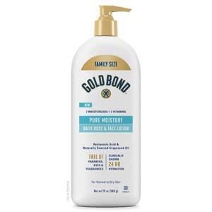 lot 1406 image: 3pk Gold Bond Ultimate Pure Moisture Lotion Unscented - 20oz