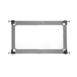 lot 2759 image: Baby Delight Go with Me Portable Mesh Baby Gate  Span 36-60 Expandable Folding Gate  Pressure Mounted  Charcoal Tweed