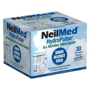 lot 5617 image: NeilMed Hydropulse. Multi-Speed Electric Pulsating Nasal Sinus Irrigation System