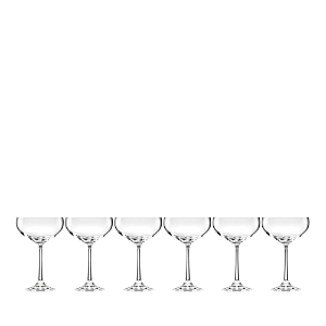 lot 2812 image: Lenox Tuscany Classics Coupe Cocktail Glass Set (Missing 2)