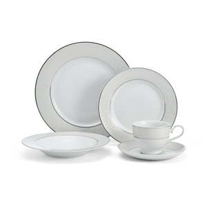 lot 5630 image: Mikasa Parchment 40 Pc. Dinnerware Set, Service for 8