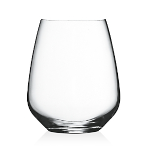lot 5632 image: Luigi Bormioli Glassware, Set of 4 Crescendo Stemless Wine Glasses