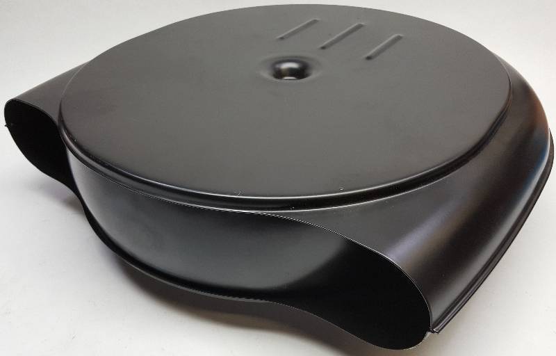 lot 6447 image: A NEW steel not the cheap plastic repos 1951-56 Cadillac Oldsmobile Retro Style Air Cleaner Filter Kit Olds Street Rod