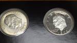 Eisenhower dollar collection - 2 - 1971 IKe dollars.