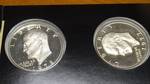 Eisenhower dollar collection - 1 - 1977, 1 - 1978 dollars.