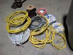 Large lot of electrical supplies - tote not included.