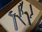 Lot of 6 wrenches.