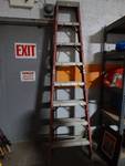 8' fiberglass ladder.