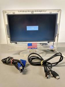lot 34 image: Working 13 LED Clear View TV with Remote