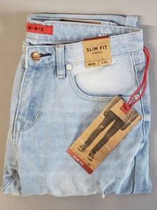 lot 81 image: NEW With Tags MBX Jeans W30 L30
