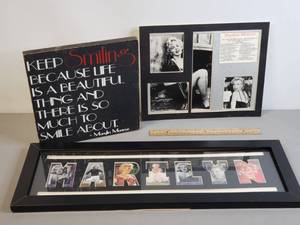 lot 91 image: Marilyn Monroe Wall Decor