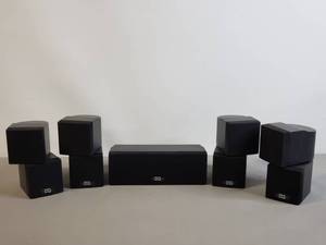 lot 112 image: Dresden Acoustics HD Sound DS-9 Digital Theater Speakers