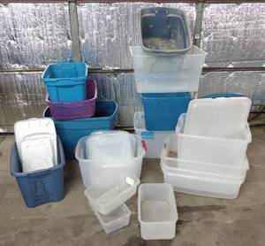 lot 151 image: Lot of Mixed Storage Containers and Lids