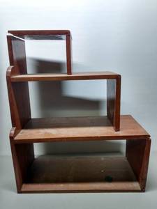 lot 155 image: 2 Shelving Units. 24x11x29, 24x7x36 (repair needed)