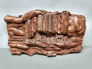 lot 167 image: Anasazi Cliffs Art. Jim Noble, Artist