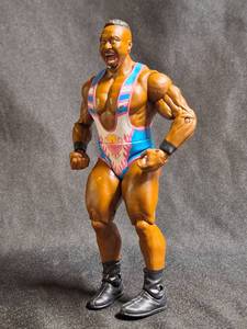 lot 197 image: WWE Mattel 2013 Big E Langston Series 44 New Day Wrestling Action Figure Size 7