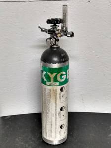 lot 209 image: 360 Liter Oxygen Tank