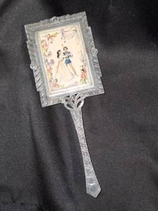 lot 303 image: VINTAGE DISNEY Cinderella Brush (Mirror Online for $10)