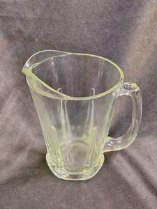 lot 314 image: Heisy Glass Pitcher