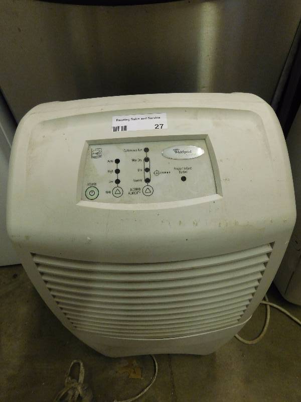 lot 27 image: Whirlpool Dehumidifier