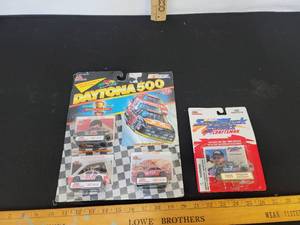 lot 129 image: Daytona 500 Cars and Craftsman Collectible Cars.