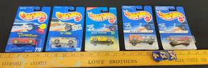 lot 152 image: 5- Hot Wheels- Dodge Viper rt10, 57 T-Bird, Buick Stocker, Way 2 Fast and a Dogfighter