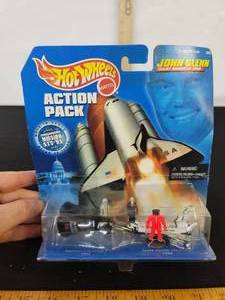 lot 174 image: John Glen Action Pack Hot Wheels