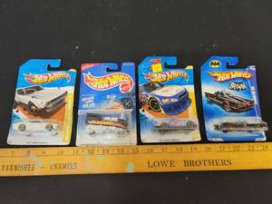 lot 178 image: 4- Hot Wheels