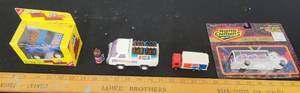 lot 180 image: Buddy L Motorized Steel Driver, Pepsi-Cola truck, Pepsi semi and a Road Champs Pepsi Semi